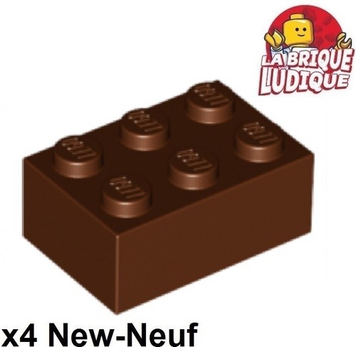 Lego brique brick 2x3 - brique, 3x2