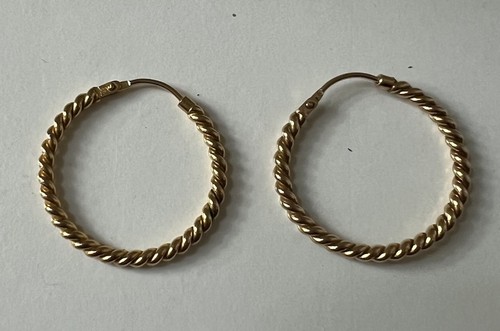 Paire créoles plaqué - paire,