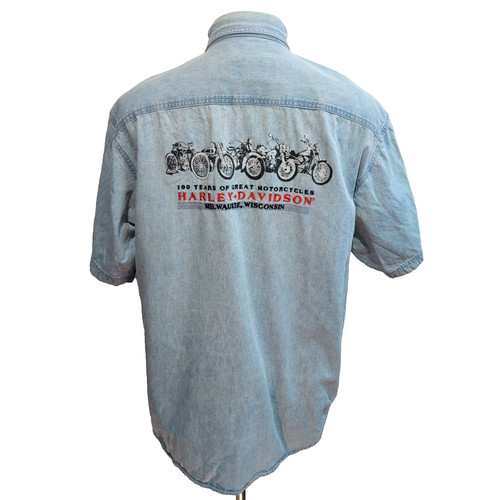 Chemise harley davidson jean - l,
