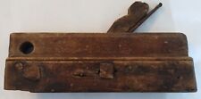 Vintage Rabot à moulurer antique fin 19e siècle outil ancien en bois