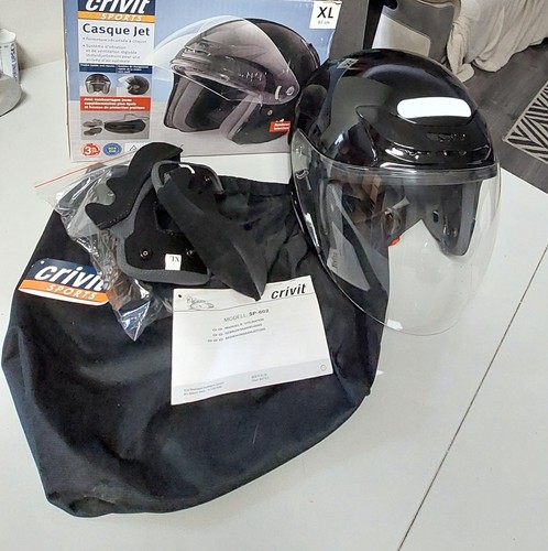 Casque moto jet - casque,