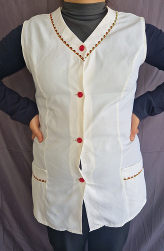 Nylon dederon smock apron - nylon,