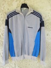 Veste ADIDAS CHALLENGER vintage VENTEX gris bleu 80's jacket sport 174 M D 5