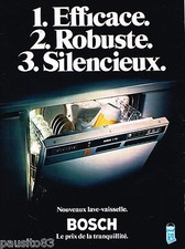 ADVERTISEMENT ADVERTISING 085 1978 The Bosch dishwasher