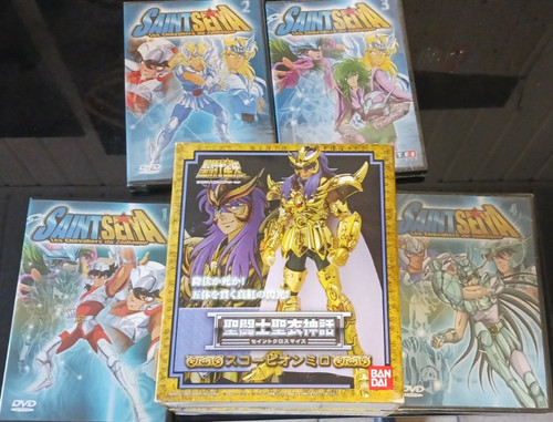 Saint seiya myth cloth milo - saint,