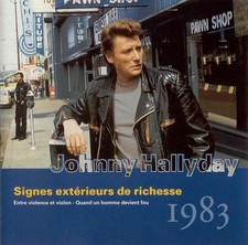 JOHNNY HALLYDAY. Cd 'Guitare' Signes extérieurs de richesse' 1983 + 7 inédits