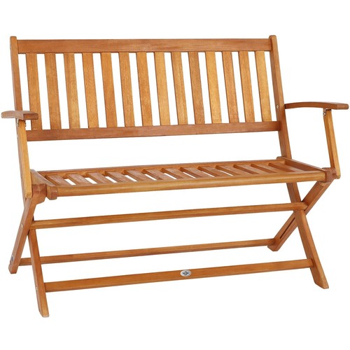 Banc jardin pliable bois - jardin, en