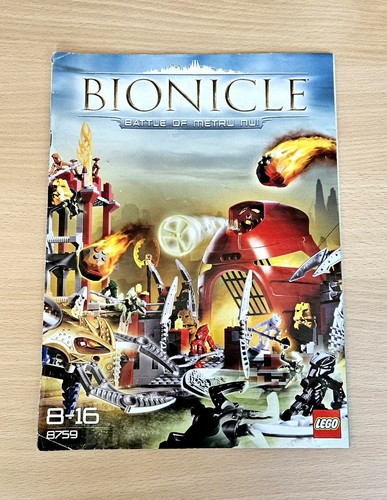 Lego bionicle 8759 notice - -, de