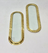 Lot de 2 hublots ovales en