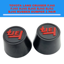 Toyota Land Cruiser FJ40 FJ45 HJ45 BJ45 BJ40 BJ43 BJ46 Rubber Bumper 1 Pair