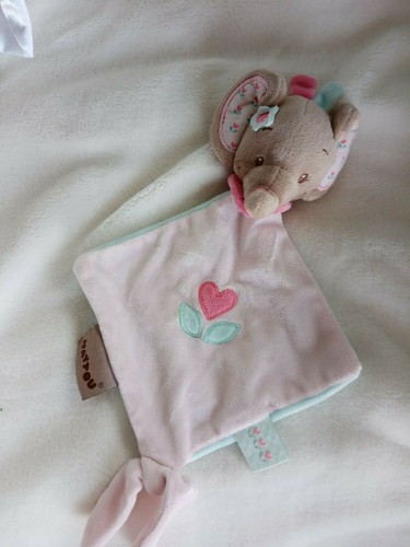 Doudou plat éléphant - doudou,