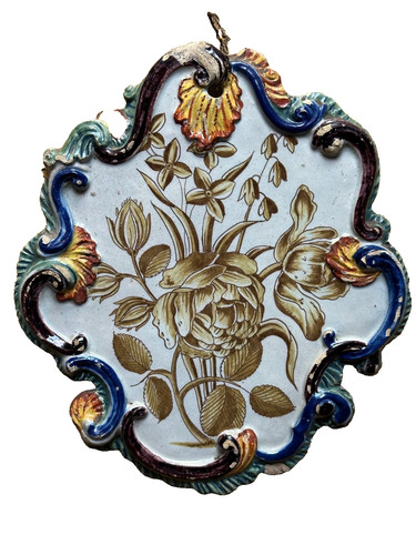 Rare ancienne plaque murale - ancienne,