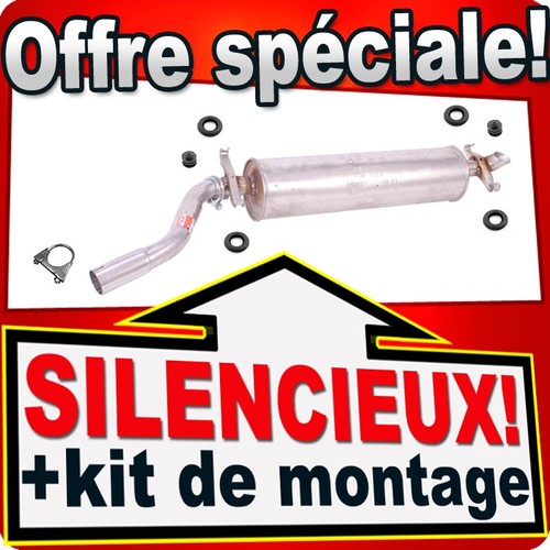 Silencieux arriere pour - silencieux,