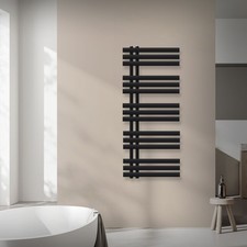 Radiateur porte serviette noir