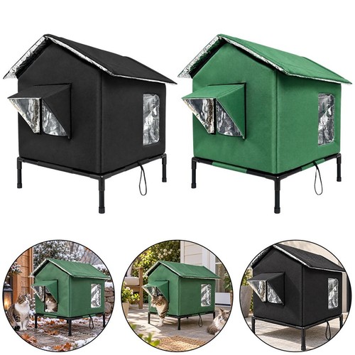 Maison chat pliable extérieur - maison,