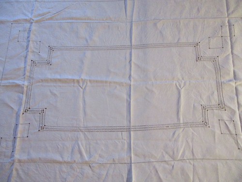 Nappe 323 lin dentelle - nappe, n°323