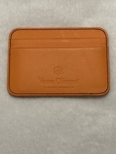 Veuve Clicquot Wallet ID Business Card Holder. Leather. Rare. New.