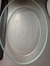 1 plat à four en verre ovale
