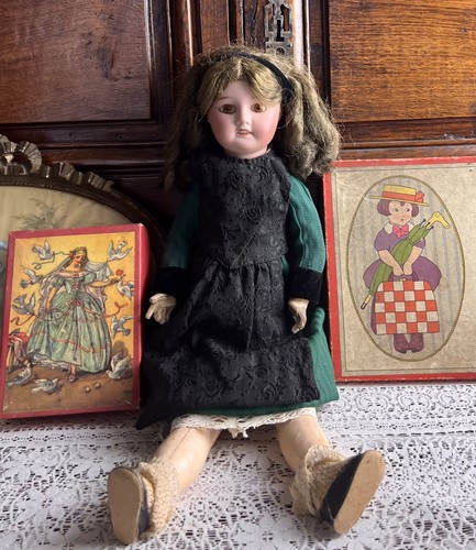 Ancienne poupee tete - ,