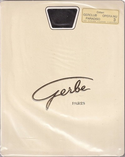 Collant gerbe opéra 15 - gerbe, nu