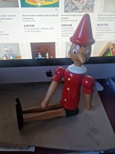 pinocchio en bois fabrication France. Janod 37cm 