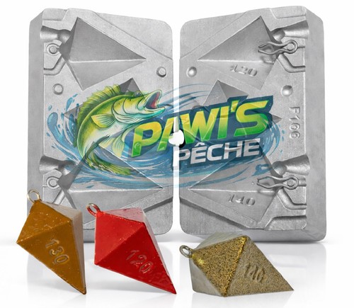 Moule plomb pyramide - moule,