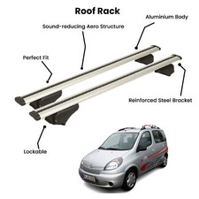 2 Pcs Silver Cross Bars for