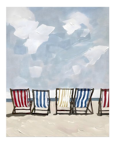 Chaises longues plage - longues, de