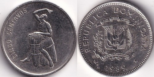 Centavos 1989 republique - centavos,