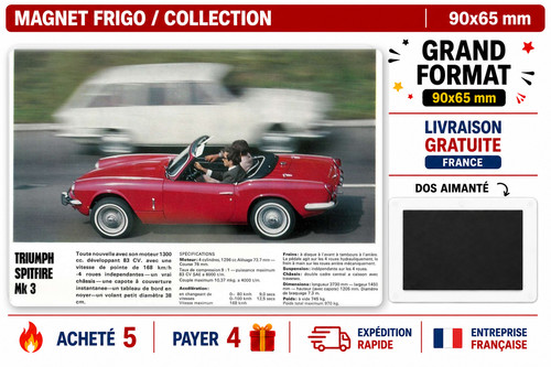 Magnet frigo triumph spitfire - frigo,