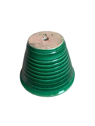 Small antique enameled green - antique,