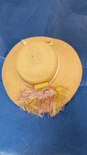 Joli Chapeau De Paille 1900