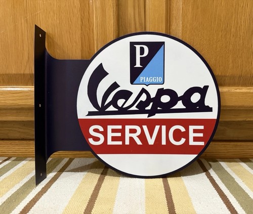 Vespa service flange sign - vespa,