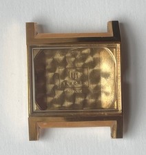 QUASI NOS BOITIER PLAQUE OR POUR MONTRE LIP ELECTRONIC R148 @ LIP CASE WATCH