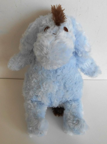 Doudou bourriquet disney bleu - bourriquet,