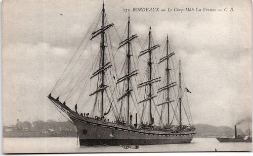 Carte postale bateau voilier - postale, /
