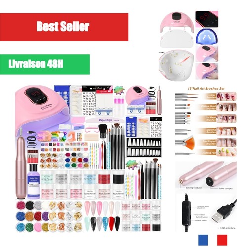 Kit ongle acrylique - kit,