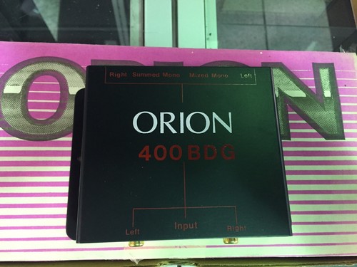 Orion 400 bdg amplifier - 400,