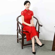 Femme Floral Dentelle Robe