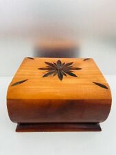 ?? Old vintage wooden cigarette dispenser / display stand 12cm ??
