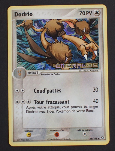 Dodrio 106 pokemon - dodrio, 26/106