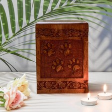 Urnes de crémation pour cendres, boîte d'urnes funéraires commémoratives pour...