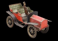 1900 TORPEDO CAR / antique toy