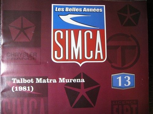 Fascicule booklet simca - fascicule,