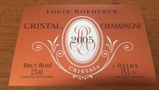 Une étiquette de champagne