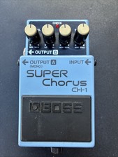Boss CH-1 Super Chorus Guitar Effect Pedal Line, Used