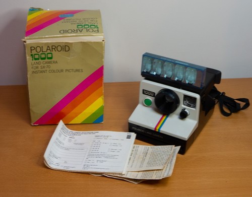 Polaroid 1000 land camera - polaroid, en