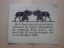 1905.Invitation exposition