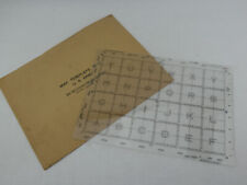 Gabarit pour carte M2 Map Template ORIGINAL US AMRY WWII WW2