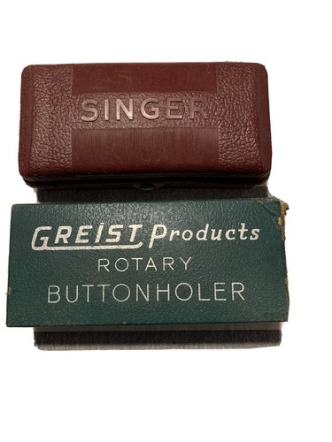 Vintage buttonholers singer - vintage,